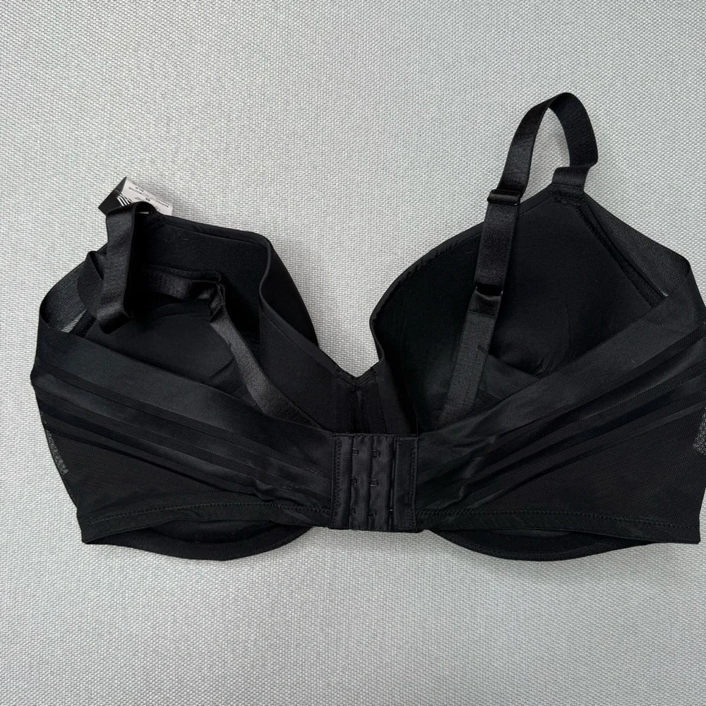 Paramour Felina Women's Black‎ Marvelous Side Smoother Bra 40G NWT
